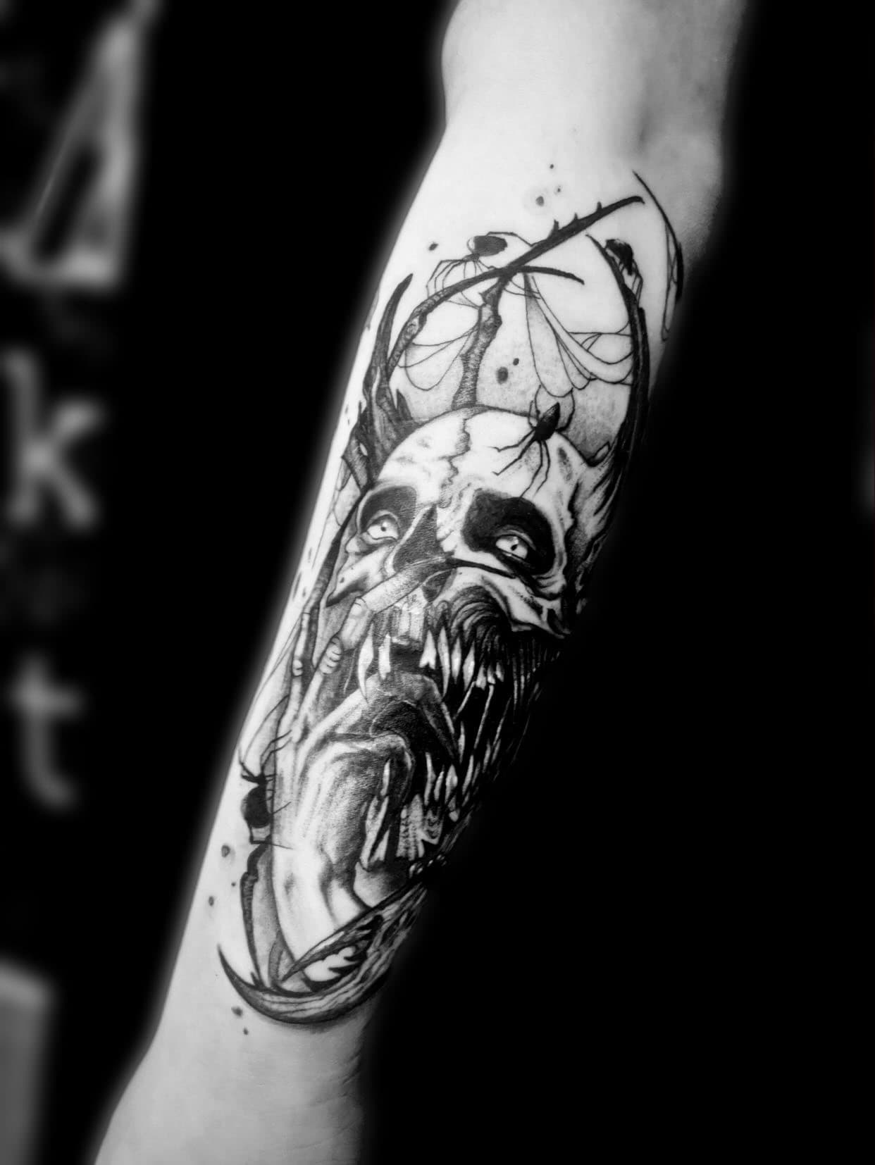 Dark Art tatoveringsstil