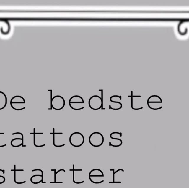 Spontane tatoveringer er lidt som små eventyr indgraveret i huden 🖤